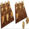 KAM Home Wooden Game Handmade Domino Dice Tic Toe Game Gifts for Christmas Special view 1