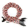 90cm/35.43" Male to Female Lead Servo Extension Cable Wire Cord Connectors for RC Futaba JR Servo 5Pcs,Aicosineg view 1