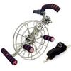 Kite Reel, Outdoor Kite Winder, Stainless Steel Strap Wheel, Silent Brake Anti-Reverse Wheel (Color : SilverB, Size : 32cm) view 1