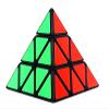 3X3 Pyramid Speed Cube YJ Toys 3X3X3 Speed Cube Triangle Puzzle Magic Cube Puzzle Black Toy for Kids and Adults view 1