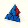 3X3 Pyramid Speed Cube YJ Toys 3X3X3 Speed Cube Triangle Puzzle Magic Cube Puzzle Black Toy for Kids and Adults view 2