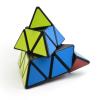 3X3 Pyramid Speed Cube YJ Toys 3X3X3 Speed Cube Triangle Puzzle Magic Cube Puzzle Black Toy for Kids and Adults view 4