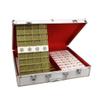 SHATONG Mahjong 144 Acrylic Material Traditiona Chinese Mahjong Set with 3 Dices,2 Spare Tiles,mat,Portable Travel Majhong Games Set for Home Party Family(Size : 39#) view 1