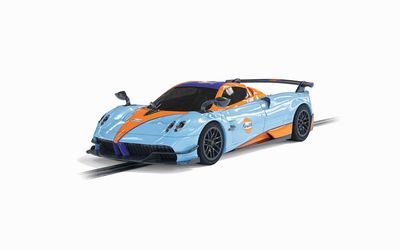 Scalextric Pagani Huayra BC Roadster - Gulf Edition. Super Resistant.