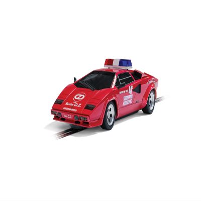 Scalextric Lamborghini Countach - 1983 Monaco GP Safety Car. Classic Street., Red