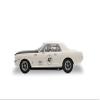 Scalextric Ford Mustang Goodwood Revival #47 1:32 Slot Race Car C4353, White/Black view 3