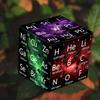 3x3 Speed Cube Periodic Table 3x3 UV Printing Chemical Elements Cube 3x3x3 Magic Cube Puzzles Black Stickerless Sturdy and Smooth Speed Cube Puzzles Educational Games Toy for Kids and Adults view 3