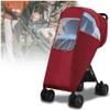 MMWMJWMB Universal Baby Stroller Rain Cover Waterproof, Travel Strollers Raincoat - Pushchairs Accessories Baby Carriage Rain Cover - Windproof Protection Outdoor Use Easy to Install and Remove view 1