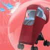 MMWMJWMB Universal Baby Stroller Rain Cover Waterproof, Travel Strollers Raincoat - Pushchairs Accessories Baby Carriage Rain Cover - Windproof Protection Outdoor Use Easy to Install and Remove view 3