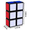 1x2x3 Speed Cube QiYi Toys Magic Speed Cube Puzzles Black view 3