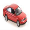 MAXICHAMPS 940017100 1:43 Audi A6-1997-Red Collectible Miniature Car, Red view 1