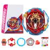 Bey Battling String Launcher, Infinite Achilles Top Burst Launcher Set, DB Left and Right Spin Launcher Compatible with All Bey Burst Series - Red view 4