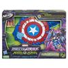 Marvel Avengers Mech Strike Monster NERF Captain America Monster Blast Shield Roleplay Toy with 3 NERF Darts, Toys for Kids Ages 5 and Up view 4