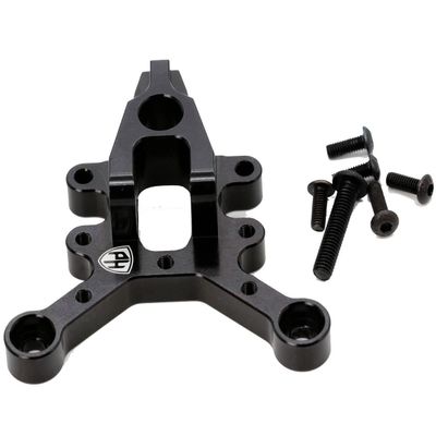 Powerhobby Aluminum Front Brace Mount Black Arrma 6S Felony/Infraction/Kraton/Limitless/Mojave/Notorious/Outcast/Talion/Typhon