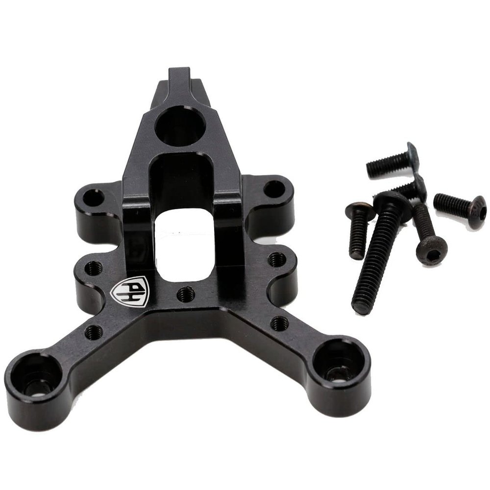 Powerhobby Aluminum Front Brace Mount Black Arrma 6S Felony/Infraction/Kraton/Limitless/Mojave/Notorious/Outcast/Talion/Typhon