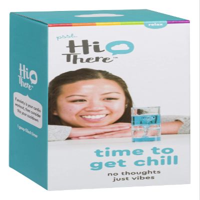 Toysmith TIME to GET CHILL - Hi There! Delightfully Witty Gift, Desk Toy, Timer, Fidget Toy, Calming Toy, for People of All Ages