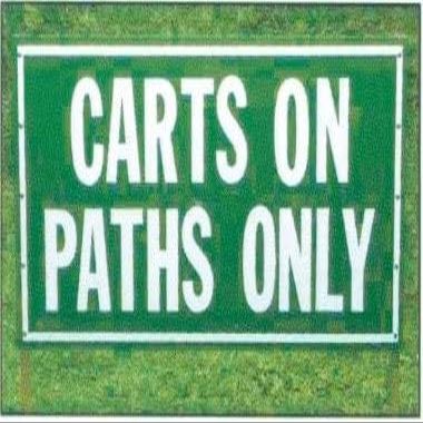 Golf Course Signs - are You Holding Up Play?