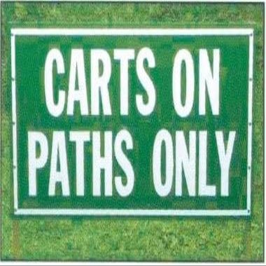 Golf Course Signs - are You Holding Up Play?