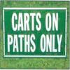 Golf Course Signs - are You Holding Up Play? view 1