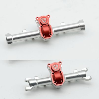 Power Hobbies Powerhobby Axial SCX24 C10 Deadbolt Aluminum Front Rear Axle Housing Silver