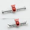 Power Hobbies Powerhobby Axial SCX24 C10 Deadbolt Aluminum Front Rear Axle Housing Silver view 1