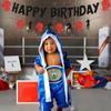 Balterever Boxing Birthday Party Decorations Boxing Banner Garland Wrestling Party Supplies Boxing Match Fight Sports Theme Boxer Birthday Party Decorations view 4