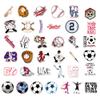 200PCS Sports Ball Stickers Basketball Baseball Volleyball Soccer Stickers Kids Teens Waterproof Vinyl Sticker for Water Bottles Wall Scrapbooking Laptop Sport Theme Decorations view 2