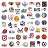 200PCS Sports Ball Stickers Basketball Baseball Volleyball Soccer Stickers Kids Teens Waterproof Vinyl Sticker for Water Bottles Wall Scrapbooking Laptop Sport Theme Decorations view 4