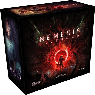 Rebel Studio Nemesis Lockdown - Sci-Fi Horror Tabletop Miniatures Strategy Game, Cooperative Adventure for Kids & Adults, Ages 14+, 1-5 Players, 90-180 Min Playtime