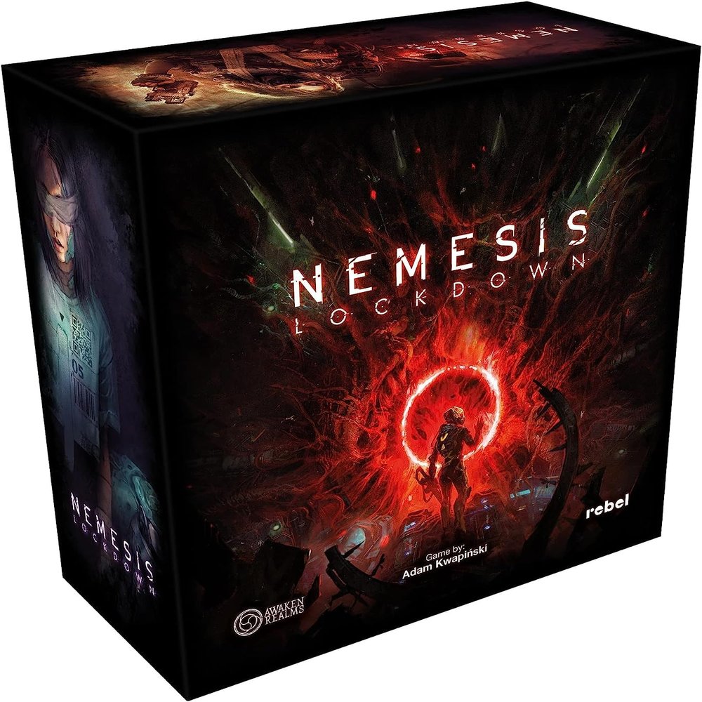 Rebel Studio Nemesis Lockdown - Sci-Fi Horror Tabletop Miniatures Strategy Game, Cooperative Adventure for Kids & Adults, Ages 14+, 1-5 Players, 90-180 Min Playtime