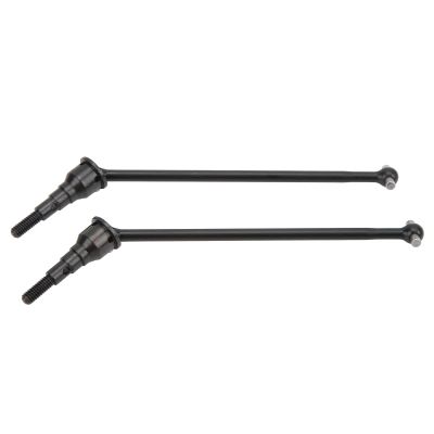 RC Car Drive Shaft, Durable Steel Upgrade for Off Road Racing, CVD Drive Shaft 2Pcs Front Rear for 1/10 Scale Enthusiasts and Hobbyists
