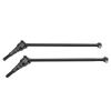 RC Car Drive Shaft, Durable Steel Upgrade for Off Road Racing, CVD Drive Shaft 2Pcs Front Rear for 1/10 Scale Enthusiasts and Hobbyists view 1