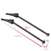 RC Car Drive Shaft, Durable Steel Upgrade for Off Road Racing, CVD Drive Shaft 2Pcs Front Rear for 1/10 Scale Enthusiasts and Hobbyists view 2
