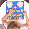 Montessori Learning Toddler Felt Educational Toy Finger Number Learning Counting Math Felt Board Preschool Manipulatives Travel Game Addition Subtraction 3+ Year Old Gift Activity Kindergarten, Blue view 3