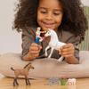 Schleich Farm World 9pc. Vet Visit Playset with Piglet, Mare, and Foal Horse Figurines - Detailed and Durable Farm Animal Toy Set, Fun and Educational Play for Boys and Girls, Gift for Kids Ages 3+ view 2