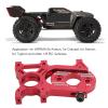 RC Motor Mount, Aluminum Alloy Motor Mount Seat Holder 2 Piece Design Motor Fixed Holder Seat for Arrma 6s Kraton 1/8 Remote Control Vehicle(red) view 4