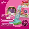 Schleich Bayala - 71 PC Glittering Flower House Playset with Fairy Figure, 2 Cute Unicorn Toys and Fairy Dollhouse Accessories for Girls and Boys - Fantasy Figurine Animal Set for Kids Ages 5+ | 42445 view 3