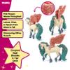 Schleich Bayala Majestic Sparkle Flower Pegasus - Unicorn Toy for Girls and Boys - Fantasy Horse Figurine for Kids Ages 5+ view 3