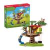 Schleich Farm World - 60PC Adventure Tree House Playset with 2 Child Figurines, Dog and Accessories - Realistic Farm Play Set Figures for Imaginative Play - Toys for Children, Toddlers Ages 3+ - 42408 view 1