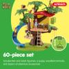 Schleich Farm World - 60PC Adventure Tree House Playset with 2 Child Figurines, Dog and Accessories - Realistic Farm Play Set Figures for Imaginative Play - Toys for Children, Toddlers Ages 3+ - 42408 view 3