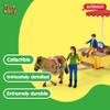 schleich FARM WORLD  Sunny Day Mobile Farm Stand Playset, Farm Play Set with Farmer Dolls, Horse and Mobile Produce Stand, Farm Animal Toys for Kids Ages 3+ view 2