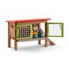 Schleich Farm World - 9PC Rabbit Hutch Playset with Cute Bunny Figurines and Accessories - Realistic Farm Animal Play Set Figures for Imaginative Play - Educational Toys for Children, Toddlers Ages 3+ view 4