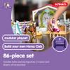 Schleich Horse Club  86-Piece Friendship Horse Tournament Playset, Horse Playset with Arabian Mare Figurine and 2 Dolls, Horse Toys for Girls and Boys Ages 5+ view 4