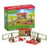 Schleich Farm World - 26 PC Little Pets Pen and Picnic Playset - Tiny Pets Farm Friends with Girl, Kitten, Bunnies and Accessories - Miniature Animal Toys for Girls and Boys - Kids 3+ view 1