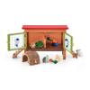 Schleich Farm World - 26 PC Little Pets Pen and Picnic Playset - Tiny Pets Farm Friends with Girl, Kitten, Bunnies and Accessories - Miniature Animal Toys for Girls and Boys - Kids 3+ view 3
