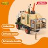 Schleich Wild Life - 45 PC Animal Rescue Toy Truck Playset - With Ranger Tom Action Figure, Lion and Meerkat Figures - Screen-Free Safari Adventure Play Set - Wild Animal Toys for Kids Ages 3+ | 42475 view 3