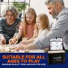 SereneLife 56 PCS Giant Tumble Tower for Indoor and Outdoor Games - Non-Toxic Stackable Timber Blocks Set Fit to Kids and Adults - Zippered Carrying Bag, Book Scoreboard and Offers Hours of Enjoyment view 3