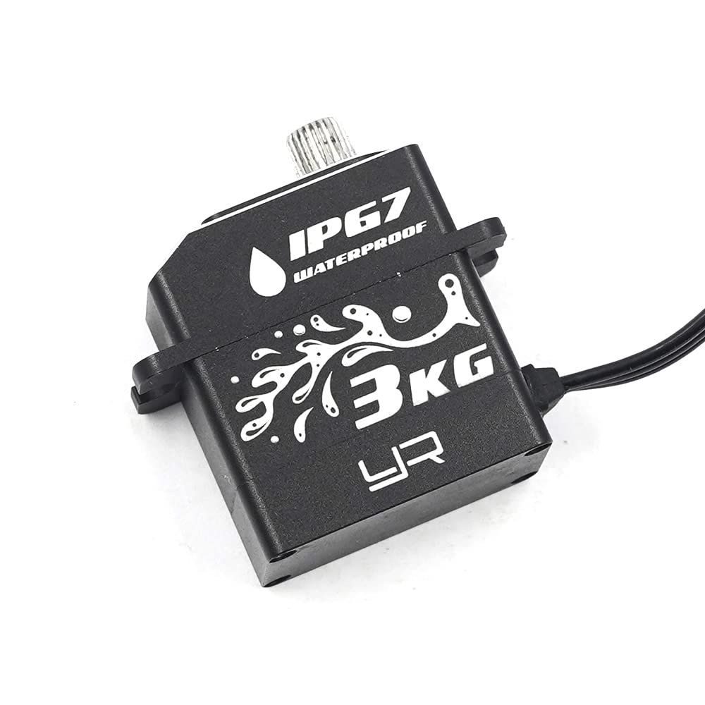 Yeah Racing YE-0039 Aluminum Case IP67 WP Micro Servo : TRX-4 TRX-6