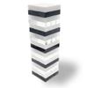 OnDisplay 3D Luxe Acrylic Stacking Tower Puzzle Game (Clear/Opaque/Blk/White) view 1