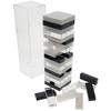OnDisplay 3D Luxe Acrylic Stacking Tower Puzzle Game (Clear/Opaque/Blk/White) view 2